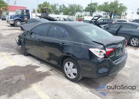 2014 Toyota Corolla Le from USA, damaged, VIN 2T1BURHE2EC105430
